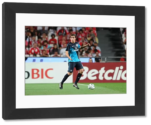 Miquel in Action: Arsenal vs. Benfica Pre-Season Friendly, 2011