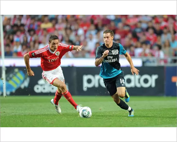 Ramsey vs. Matic: Clash in the 2011 Pre-Season Friendly between Arsenal and Benfica