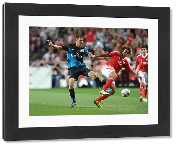 Ramsey vs. Witsel: Battle in the Pre-Season Friendly between Benfica and Arsenal (2011)