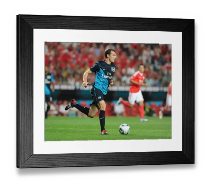 Framed Print : Sebastien Squillaci in Action: Benfica vs Arsenal Pre-Season Friendly, 2011 Framed Print : Sebastien Squillaci in Action: Benfica vs Arsenal Pre-Season Friendly, 2011