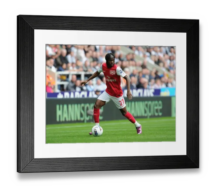Framed Print : Gervinho in Action: Arsenal vs. Newcastle United, Premier League 2011-12 Framed Print : Gervinho in Action: Arsenal vs. Newcastle United, Premier League 2011-12