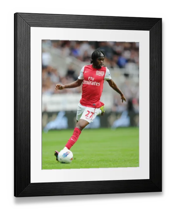 Framed Print : Gervinho in Action: Arsenal vs. Newcastle United, Premier League 2011-12 Framed Print : Gervinho in Action: Arsenal vs. Newcastle United, Premier League 2011-12