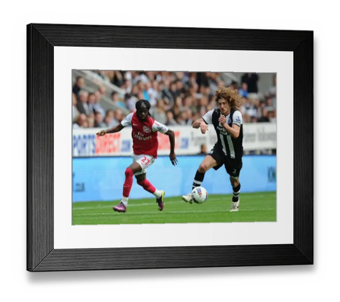 Framed Print : Gervinho vs. Coloccini: Battle at St. James Park - Newcastle United vs. Arsenal, 2011-12 Premier League Framed Print : Gervinho vs. Coloccini: Battle at St. James Park - Newcastle United vs. Arsenal, 2011-12 Premier League