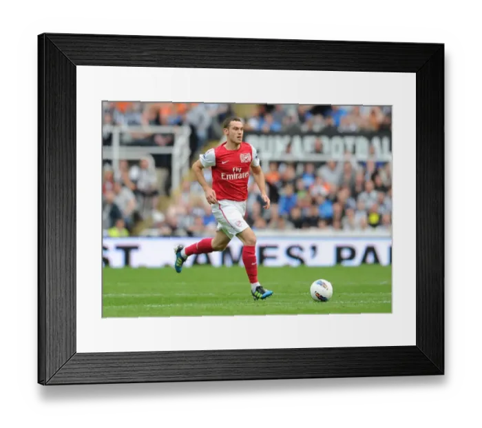 Framed Print : Thomas Vermaelen in Action: Arsenal vs. Newcastle United, Premier League 2011-12 Framed Print : Thomas Vermaelen in Action: Arsenal vs. Newcastle United, Premier League 2011-12