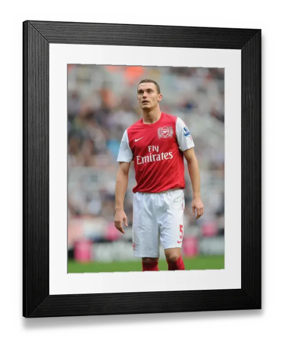 Framed Print : Thomas Vermaelen: In Action for Arsenal Against Newcastle United, Premier League 2011-12 Framed Print : Thomas Vermaelen: In Action for Arsenal Against Newcastle United, Premier League 2011-12