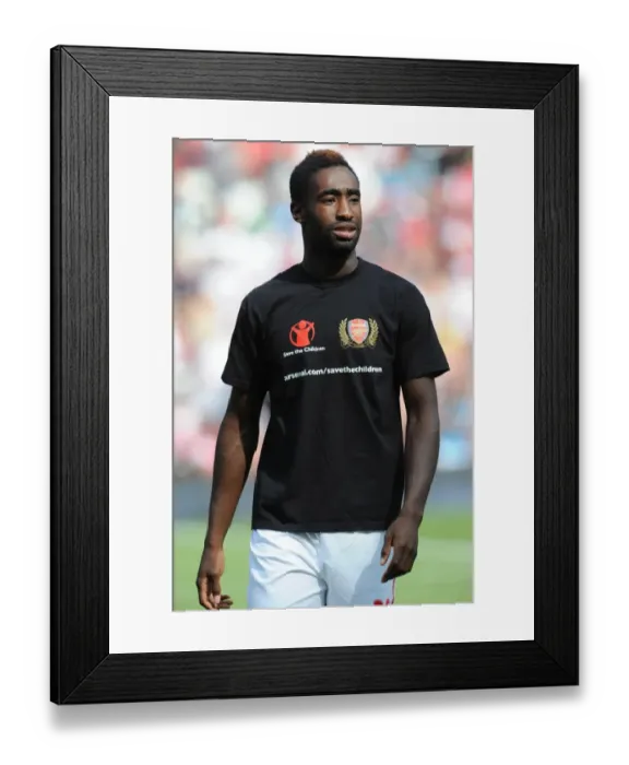 Framed Print : Johan Djourou (Arsenal) in a Save the Children t shirt. Arsenal 1: 1 New York Red Bulls Framed Print : Johan Djourou (Arsenal) in a Save the Children t shirt. Arsenal 1: 1 New York Red Bulls