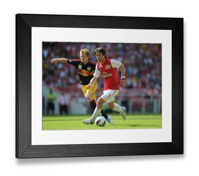 Framed Print : Tomas Rosicky in Action for Arsenal against New York Red Bulls - Emirates Cup 2011 Framed Print : Tomas Rosicky in Action for Arsenal against New York Red Bulls - Emirates Cup 2011