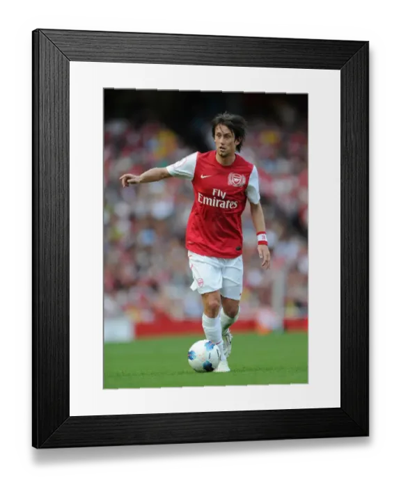 Framed Print : Arsenal's Rosicky Steals the Show in 1-1 Emirates Cup Draw against New York Red Bulls, July 2011