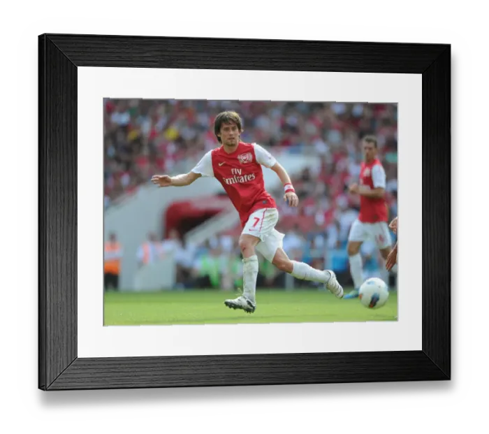 Framed Print : Arsenal's Tomas Rosicky in Action at Emirates Stadium Framed Print : Arsenal's Tomas Rosicky in Action at Emirates Stadium
