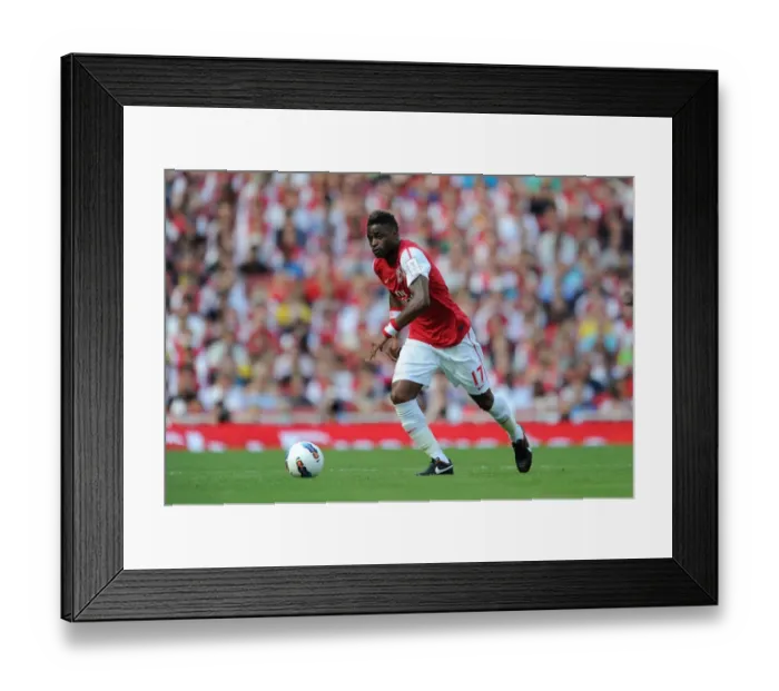 Framed Print : Alex Song (Arsenal). Arsenal 1: 1 New York Red Bulls. Emirates Cup Day 2 Framed Print : Alex Song (Arsenal). Arsenal 1: 1 New York Red Bulls. Emirates Cup Day 2