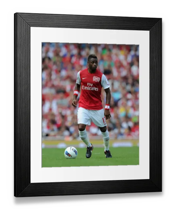 Framed Print : Alex Song Stalemate: Arsenal vs New York Red Bulls, 1-1 at Emirates Cup Day 2 Framed Print : Alex Song Stalemate: Arsenal vs New York Red Bulls, 1-1 at Emirates Cup Day 2