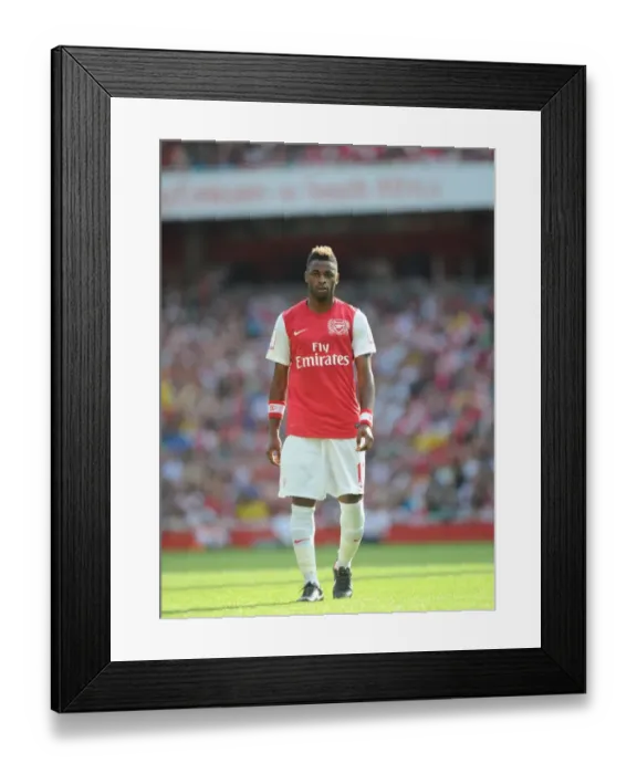 Framed Print : Arsenal's Alex Song in Action Against New York Red Bulls at Emirates Cup 2011 Framed Print : Arsenal's Alex Song in Action Against New York Red Bulls at Emirates Cup 2011