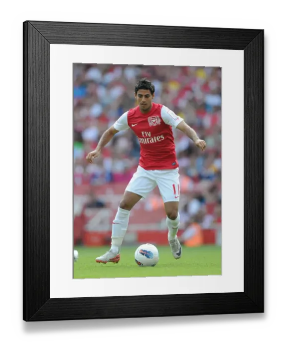 Framed Print : Carlos Vela in Action for Arsenal against New York Red Bulls - Emirates Cup 2011 Framed Print : Carlos Vela in Action for Arsenal against New York Red Bulls - Emirates Cup 2011