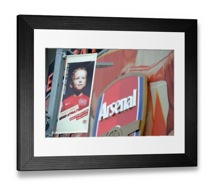 Framed Print : Sea of Flags: Arsenal's Emirates Stadium Transformed in International Soccer Fever Framed Print : Sea of Flags: Arsenal's Emirates Stadium Transformed in International Soccer Fever
