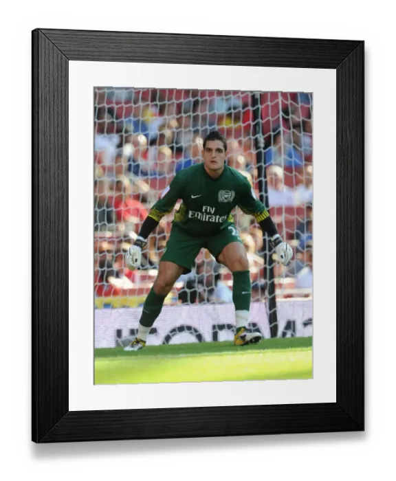 Framed Print : Arsenal vs Boca Juniors: Thrilling 2-2 Draw - Vito Mannone's Epic Duel at the Emirates Cup (July 31, 2011) Framed Print : Arsenal vs Boca Juniors: Thrilling 2-2 Draw - Vito Mannone's Epic Duel at the Emirates Cup (July 31, 2011)