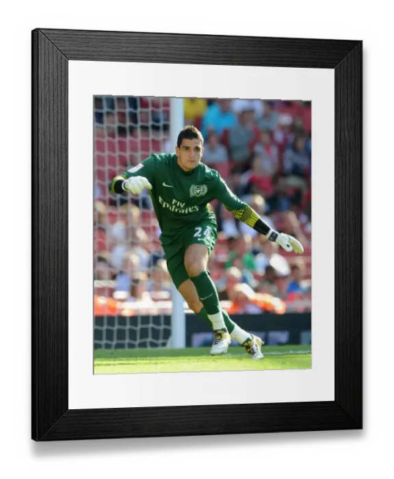 Framed Print : Vito Mannone in Action: Arsenal vs Boca Juniors, Emirates Cup 2011 Framed Print : Vito Mannone in Action: Arsenal vs Boca Juniors, Emirates Cup 2011