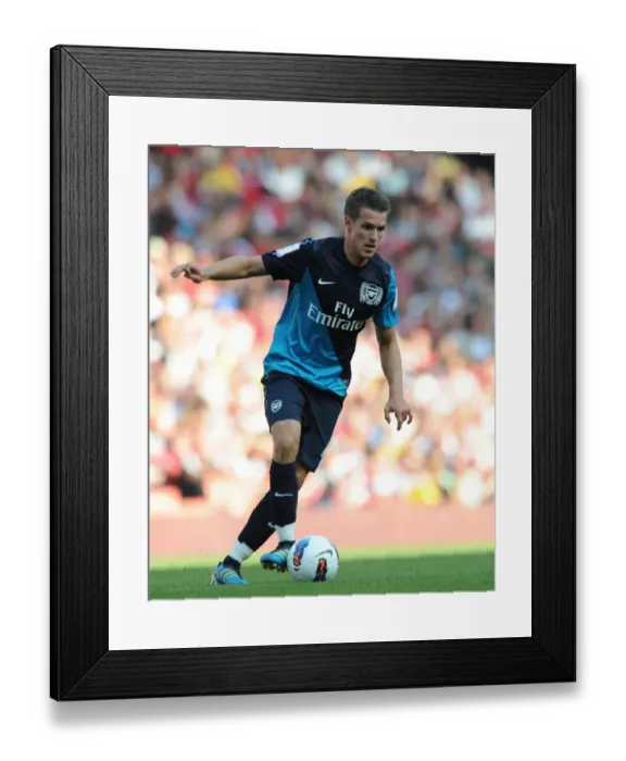 Framed Print : Arsenal's Aaron Ramsey Shines in Emirates Cup Clash Against Boca Juniors Framed Print : Arsenal's Aaron Ramsey Shines in Emirates Cup Clash Against Boca Juniors