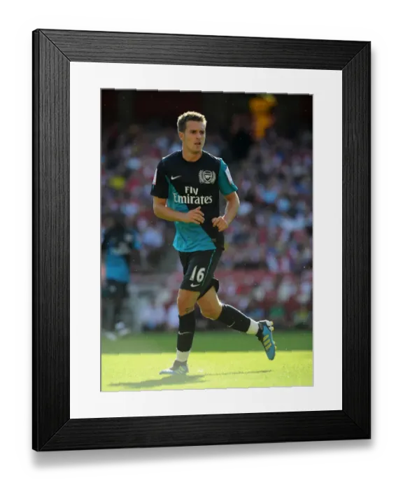 Framed Print : Aaron Ramsey (Arsenal). Arsenal 2: 2 Boca Juniors. Emirates Cup Day 1. Emirates Stadium, 31 / 7 / 11 Framed Print : Aaron Ramsey (Arsenal). Arsenal 2: 2 Boca Juniors. Emirates Cup Day 1. Emirates Stadium, 31 / 7 / 11