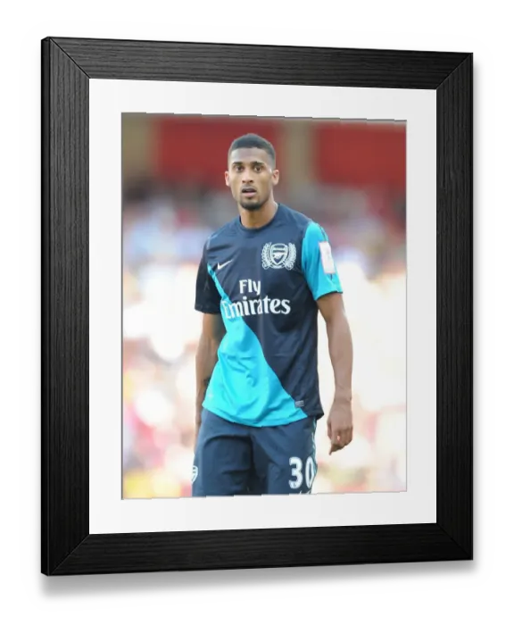 Framed Print : Arsenal's Armand Traore in Action against Boca Juniors at the Emirates Cup, 2011 Framed Print : Arsenal's Armand Traore in Action against Boca Juniors at the Emirates Cup, 2011