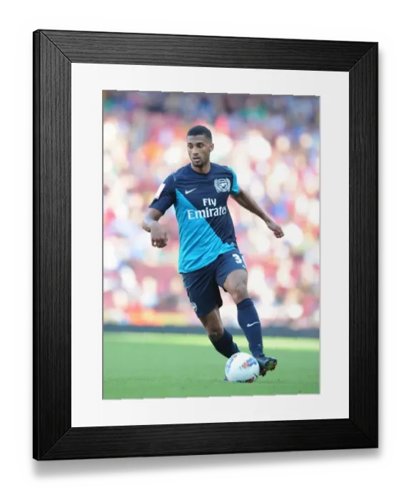 Framed Print : Armand Traore in Action: Arsenal vs. Boca Juniors at the Emirates Cup, 2011 Framed Print : Armand Traore in Action: Arsenal vs. Boca Juniors at the Emirates Cup, 2011