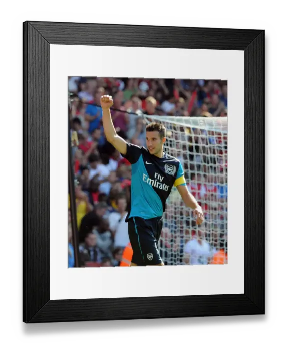 Framed Print : Robin van Persie's Thrilling First Goal: Arsenal vs. Boca Juniors 2-2 Emirages Cup Clash, July 2011 Framed Print : Robin van Persie's Thrilling First Goal: Arsenal vs. Boca Juniors 2-2 Emirages Cup Clash, July 2011