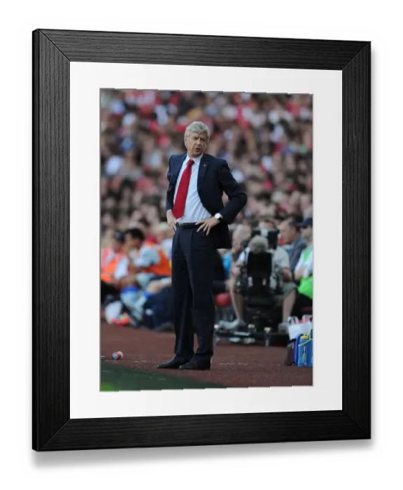 Framed Print : Arsene Wenger Leading Arsenal at Emirates Cup against Boca Juniors, 2011 Framed Print : Arsene Wenger Leading Arsenal at Emirates Cup against Boca Juniors, 2011