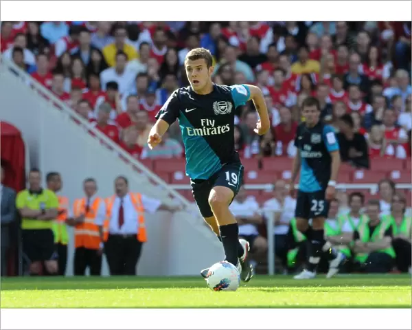 Jack Wilshere (Arsenal). Arsenal 2: 2 Boca Juniors. Emirates Cup Day 1. Emirates Stadium, 31  /  7  /  11