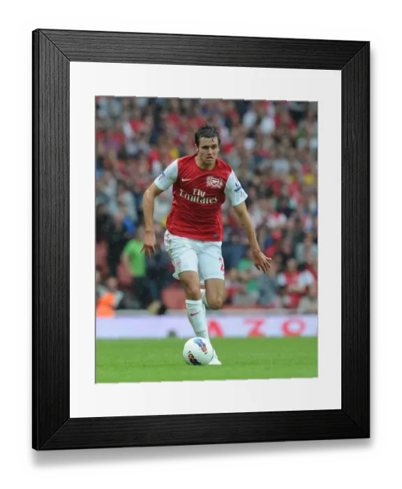 Framed Print : Clash at the Emirates: Arsenal vs. Liverpool, 2011-2012