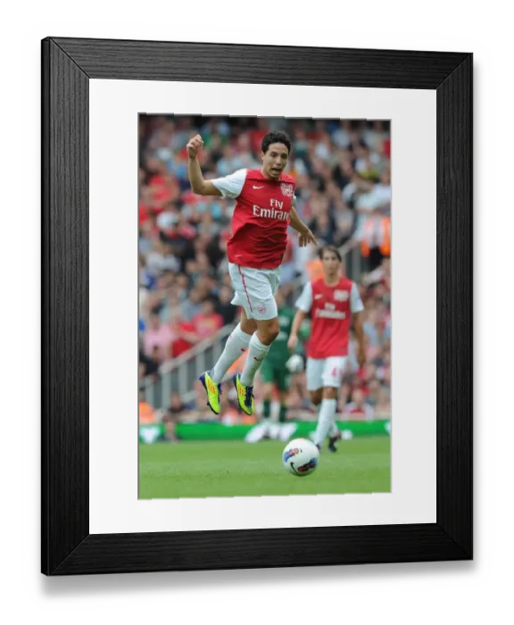 Framed Print : Samir Nasri in Action: Arsenal vs. Liverpool, Premier League 2011-2012 Framed Print : Samir Nasri in Action: Arsenal vs. Liverpool, Premier League 2011-2012