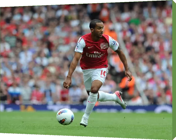 Theo Walcott (Arsenal). Arsenal 0: 2 Liverpool. Barclays Premier League