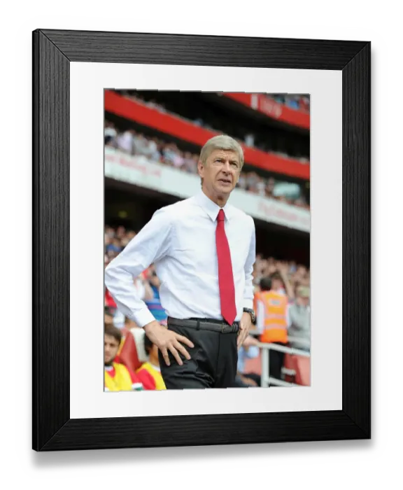 Framed Print : Arsene Wenger: Arsenal vs. Liverpool, 0:2 Loss in Premier League (20 / 8 / 11, Emirates Stadium) Framed Print : Arsene Wenger: Arsenal vs. Liverpool, 0:2 Loss in Premier League (20 / 8 / 11, Emirates Stadium)