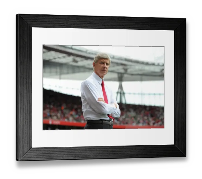 Framed Print : Arsene Wenger's Struggle: Arsenal vs. Liverpool 0-2 (2011) Framed Print : Arsene Wenger's Struggle: Arsenal vs. Liverpool 0-2 (2011)