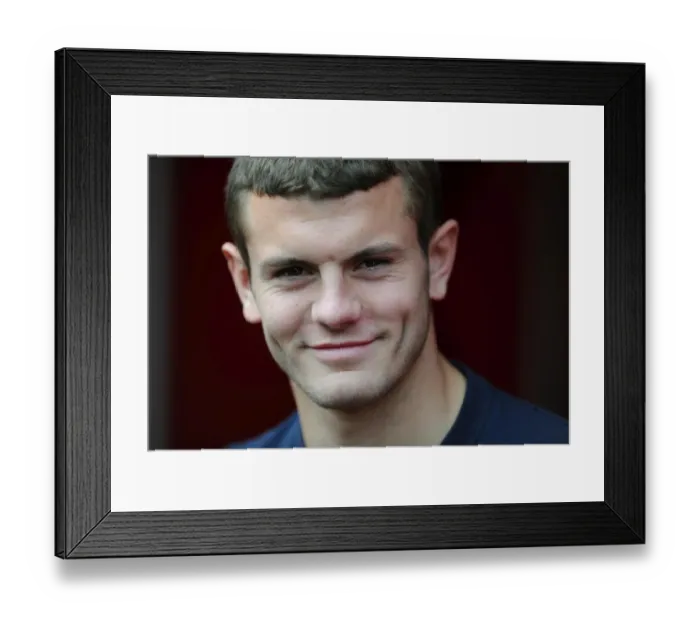 Framed Print : Jack Wilshere's Struggle: Arsenal's Defeat to Liverpool (2011)