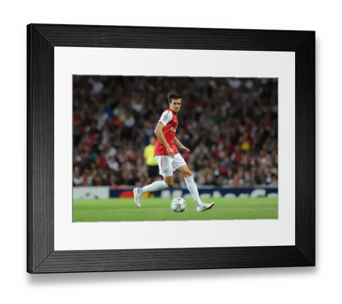 Framed Print : Arsenal vs Udinese: 2011-12 UEFA Champions League Play-Off at Emirates Stadium