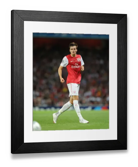 Framed Print : Carl Jenkinson: Arsenal's Defender in Action against Udinese, UEFA Champions League Play-Off 2011 Framed Print : Carl Jenkinson: Arsenal's Defender in Action against Udinese, UEFA Champions League Play-Off 2011