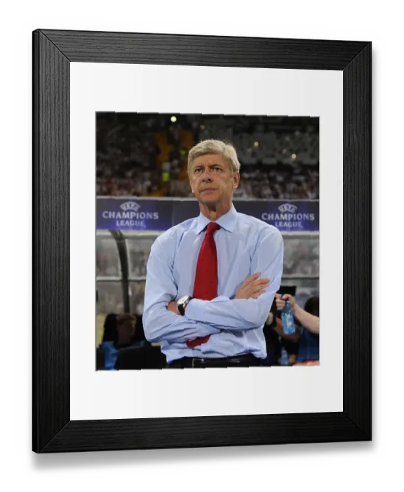 Framed Print : Arsene Wenger Leads Arsenal in Udinese Showdown: 2011 UEFA Champions League Framed Print : Arsene Wenger Leads Arsenal in Udinese Showdown: 2011 UEFA Champions League