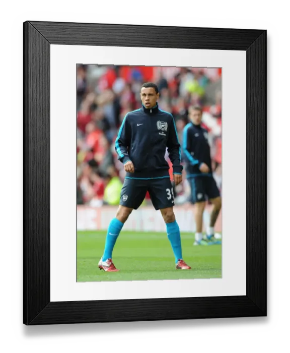 Framed Print : Coquelin at Old Trafford: Arsenal vs Manchester United, Premier League 2011-12 Framed Print : Coquelin at Old Trafford: Arsenal vs Manchester United, Premier League 2011-12