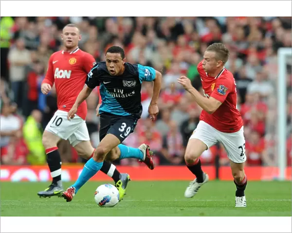 Clash of Midfielders: Coquelin vs. Cleverley (Manchester United vs. Arsenal, 2011-12)
