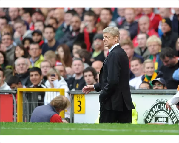 Arsene Wenger at Old Trafford: Manchester United vs. Arsenal, Premier League 2011-12