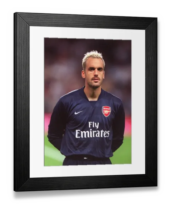 Framed Print : Manuel Almunia's Shut-Out: Arsenal Crushes Sparta Prague 3-0 in Champions League