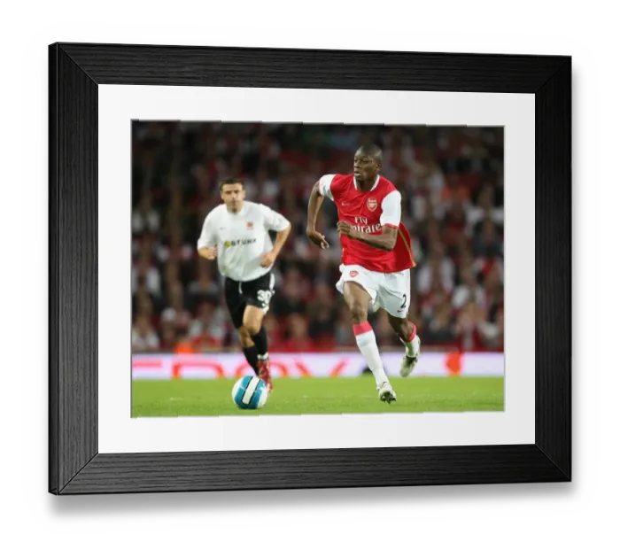 Framed Print : Abu Diaby's Dominance: Arsenal 3-0 Sparta Prague, UEFA Champions League 2007