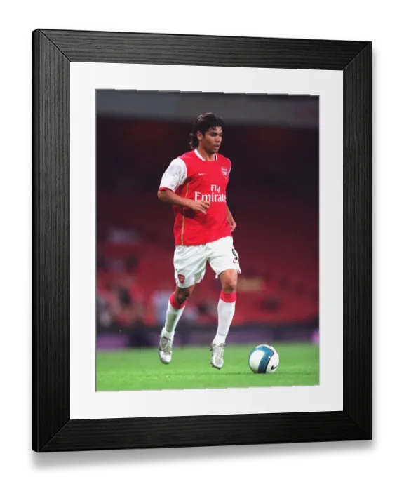 Framed Print : Eduardo's Brace: Arsenal's 3-0 UEFA Champions League Triumph over Sparta Prague