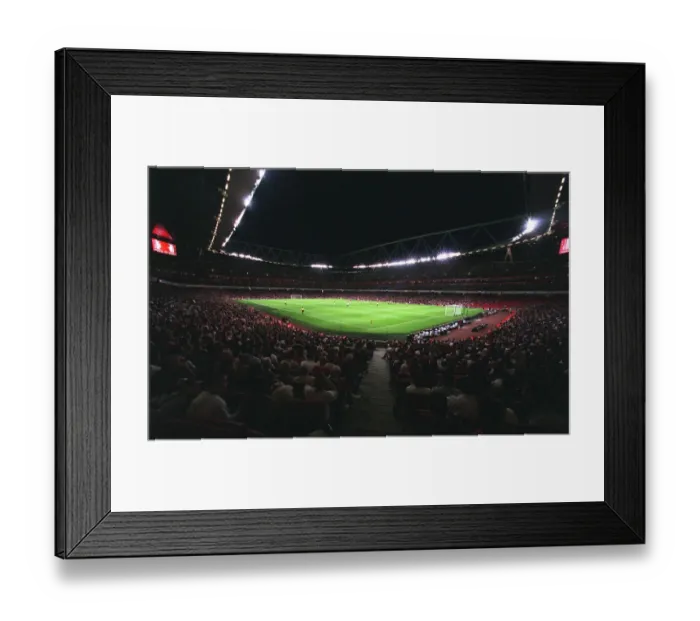 Framed Print : Arsenal Triumphs 3:0 over Sparta Prague in UEFA Champions League at Emirates Stadium (2007)