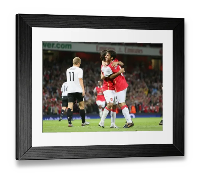Framed Print : Ces Fabregas and Eduardo: Unstoppable Duo - Arsenal's 3-0 Thrashing of Sparta Prague in the UEFA Champions League Framed Print : Ces Fabregas and Eduardo: Unstoppable Duo - Arsenal's 3-0 Thrashing of Sparta Prague in the UEFA Champions League