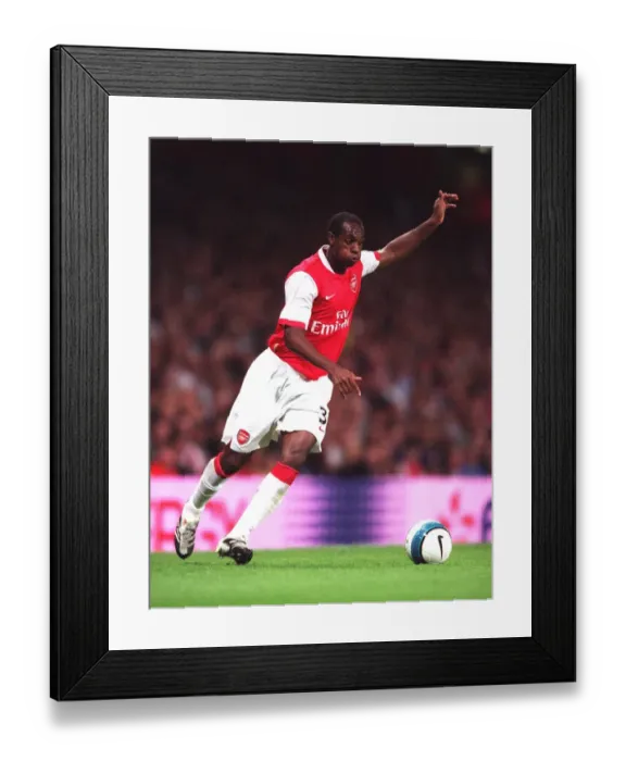 Framed Print : Arsenal's Justin Hoyte Scores in 3:0 Victory Over Sparta Prague in UEFA Champions League