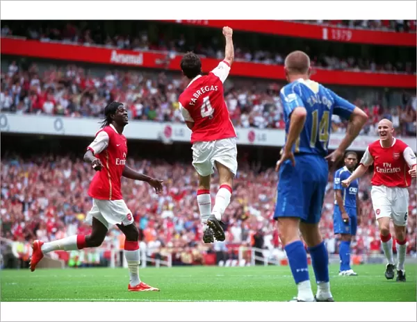 Cesc Fabregas Euphoric Moment: Arsenal's Unforgettable 2-1 Victory Over Portsmouth (September 2, 2007)