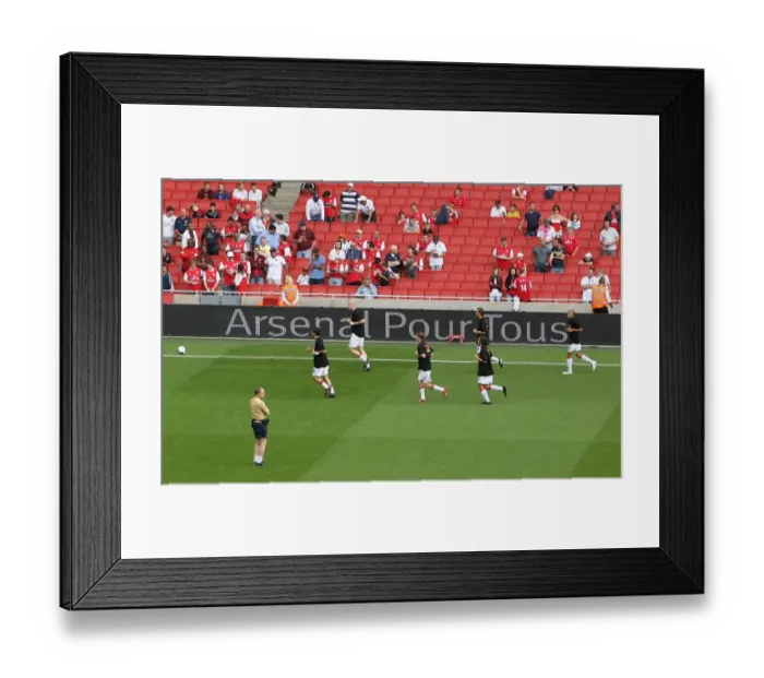 Framed Print : Arsenal's Triumphant Warm-Up: 3-1 Victory over Portsmouth (2007), Emirates Stadium Framed Print : Arsenal's Triumphant Warm-Up: 3-1 Victory over Portsmouth (2007), Emirates Stadium