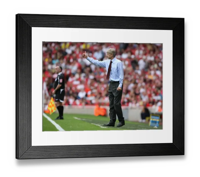 Framed Print : Arsenal manager Arsene Wenger Framed Print : Arsenal manager Arsene Wenger