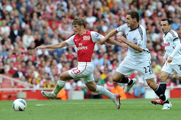 Arshavin's Strike: Arsenal vs Swansea City, 1-0 Premier League Victory