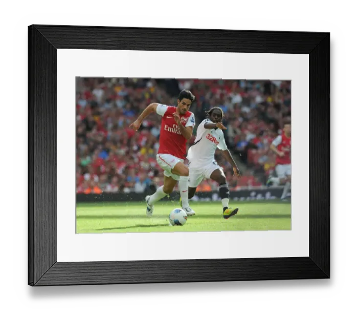 Framed Print : Arteta's Game-Winning Goal: Arsenal 1-0 Swansea City, Premier League 2011-12 Framed Print : Arteta's Game-Winning Goal: Arsenal 1-0 Swansea City, Premier League 2011-12